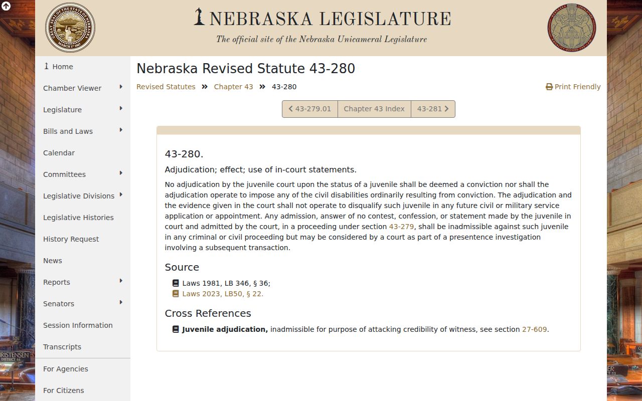 Adams County criminal court dockets juvenile adjudication statute